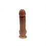 Dildo realistyczne Real Skin Silexd 20 cm cieliste wodoodporne - 5