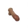 Dildo realistyczne Real Skin Silexd 20 cm cieliste wodoodporne - 2