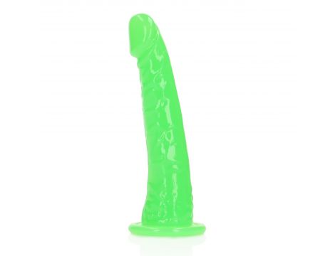 Dildo realistyczne RealRock świecące w ciemności z przyssawką 15,5 cm - 7