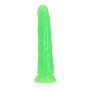 Dildo realistyczne RealRock świecące w ciemności z przyssawką 15,5 cm - 5