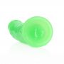 Dildo realistyczne RealRock świecące w ciemności z przyssawką 15,5 cm - 6