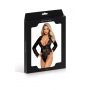 Body z długim rękawem Paris Hollywood R80400 czarne - 6