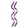 PURPLE ANKLE WRIST HEADBAND (Size: TU)