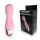 Mini wibrator wand Power Escorts silikonowy różowy USB 11,6 cm