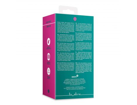 Mini wibrator wand Loveline silikonowy 7 funkcji - 5