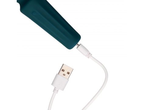 Mini wibrator wand Loveline silikonowy 7 funkcji - 9