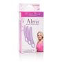 Zestaw rozszerzaczy Alena Calexotics fioletowy silikonowy - 3