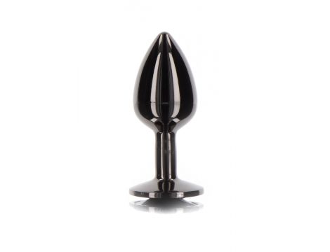 Korek analny Taboom z diamentem czarny 8.2 cm - 3