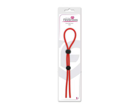 Pierścień erekcyjny regulowany z koralikami Dream Toys gumowy - 2