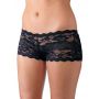 Stringi koronkowe z kokardą Cottelli Lingerie czarne S - 3