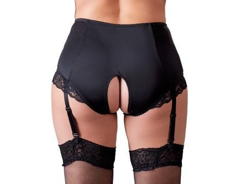 Slipy męskie z odpinanymi szelkami Cottelli Curves XL - 5