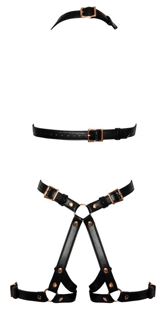 bad kitty harness s/m rose