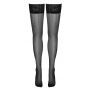 Pończochy samonośne Cottelli LEGWEAR w kropki czarne 20 den - 9