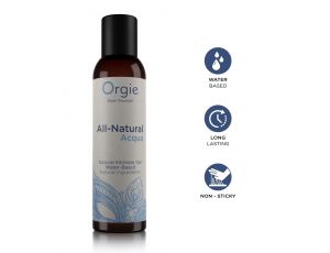 Żel intymny naturalny na bazie wody Orgie All Natural Acqua 150 ml