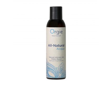 Żel intymny naturalny na bazie wody Orgie All Natural Acqua 150 ml - 3