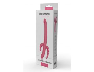 Wibrator Dream Toys Essentials Anywhere Pleasure Vibe różowy 40 cm USB