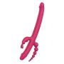 Wibrator Dream Toys Essentials Anywhere Pleasure Vibe różowy 40 cm USB - 6