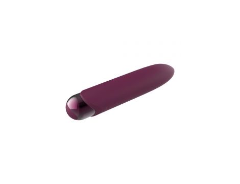 Wibrator mini Glam Strong silikonowy USB 10,5 cm - 4