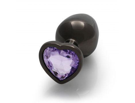 Korek analny Heart Gem Ouch średni 7 cm