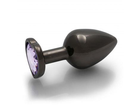 Korek analny Heart Gem Ouch średni 7 cm - 5