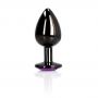 Korek analny Heart Gem Ouch średni 7 cm - 7