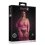 Komplet bielizny Ouch! neonowy UV długi top i spódnica XL XXXXL - 4