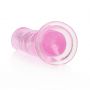 Dildo realistyczne RealRock przezroczyste z przyssawką 18 cm - 2