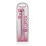 Dildo podwójne RealRock przezroczyste 34 cm - 3