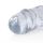 Podwójne dildo RealRock realistyczne przezroczyste 45 cm