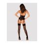 Gorset i stringi Chic Amoria Obsessive czarne XS/S - 5