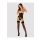 Gorset i stringi Chic Amoria Obsessive czarne XS/S