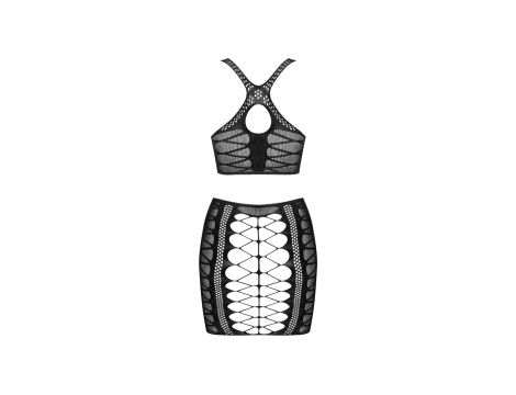 Komplet Obsessive K102 top i spódnica czarny S/M/L - 6