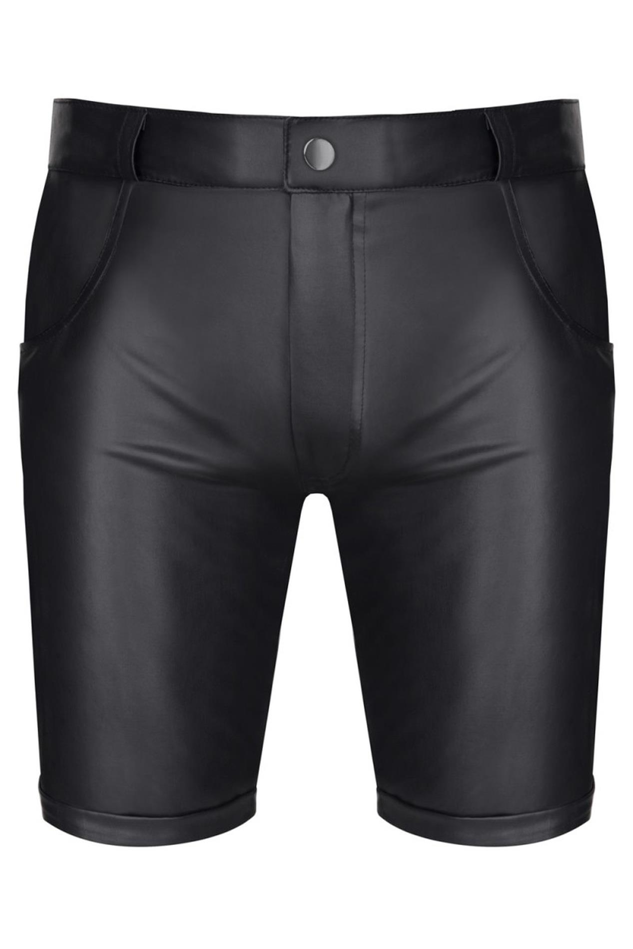 wetlook shorts black xl