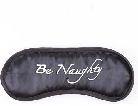 Maska na oczy delikatna Be Noughty Fetish Fever czarna