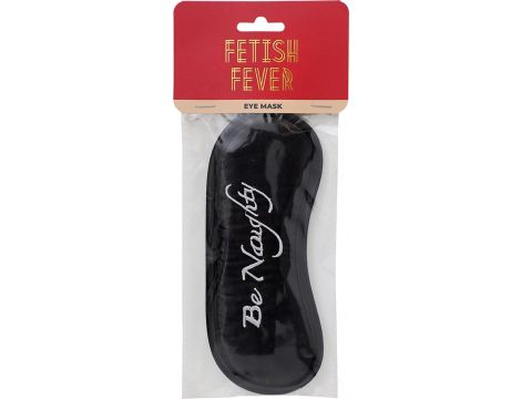Maska na oczy delikatna Be Noughty Fetish Fever czarna - 2