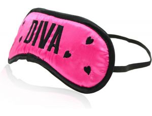 Delikatna maska na oczy Fetish Fever Diva różowa