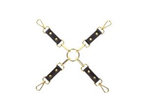 Hogtie z ćwiekami Taboom czarny 32 cm