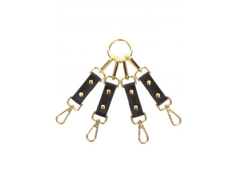 Hogtie z ćwiekami Taboom czarny 32 cm - 4