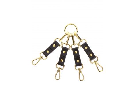 Hogtie z ćwiekami Taboom czarny 32 cm - 5