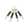 Hogtie z ćwiekami Taboom czarny 32 cm - 5