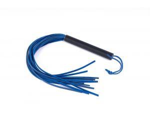 Pejcz Flogger Crazy Horse Whips Collection niebieski