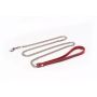 Smycz łańcuchowa Crazy Horse Whips Collection czerwona - 2