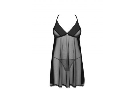 Babydoll i stringi Obsessive Latinesa czarny M/L - 5