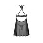Babydoll i stringi Obsessive Latinesa czarny M/L - 7