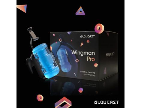 Masturbator automatyczny BLOWCAST Wingman Pro z podgrzewaniem USB - 15