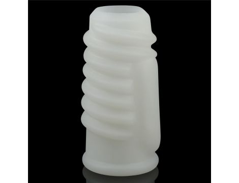 Pierścień wibrujący Spiral Knights Ring Lovetoy biały