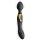 Wibrator wand My Goddess Black Empire czarny USB 22,5 cm