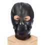 Maska BDSM z odkrytymi oczami Fetish Tentation spandeks 32cm - 2