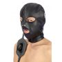 Maska BDSM z odkrytymi oczami Fetish Tentation spandeks 32cm - 6