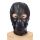 Maska BDSM z odkrytymi oczami Fetish Tentation spandeks 32cm